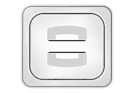 Кришка для гастроемкості 1/6 Полікарбонат Прозорий