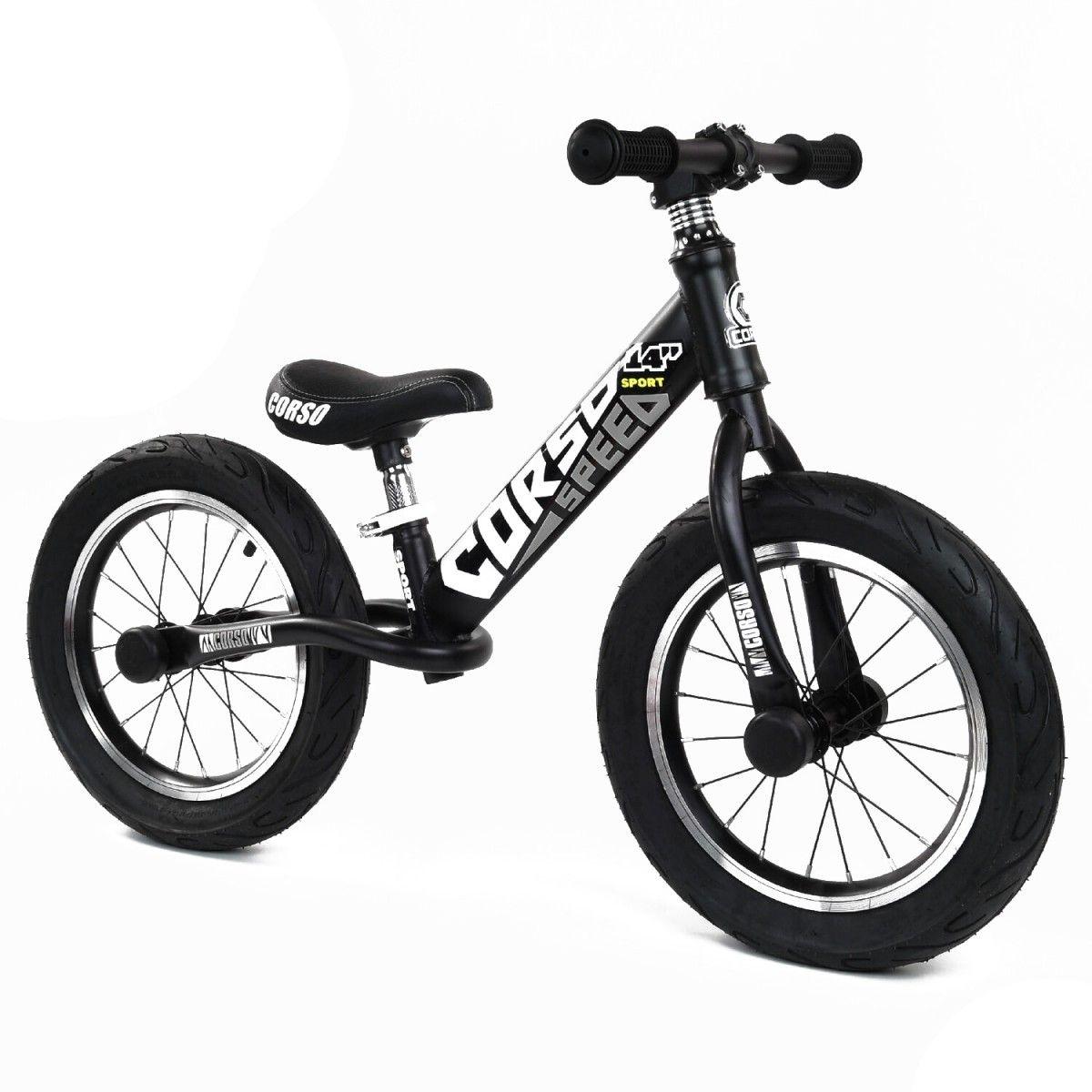 Біговел CORSO Speed Sport 65474 14" Чорно-сірий, фото 1