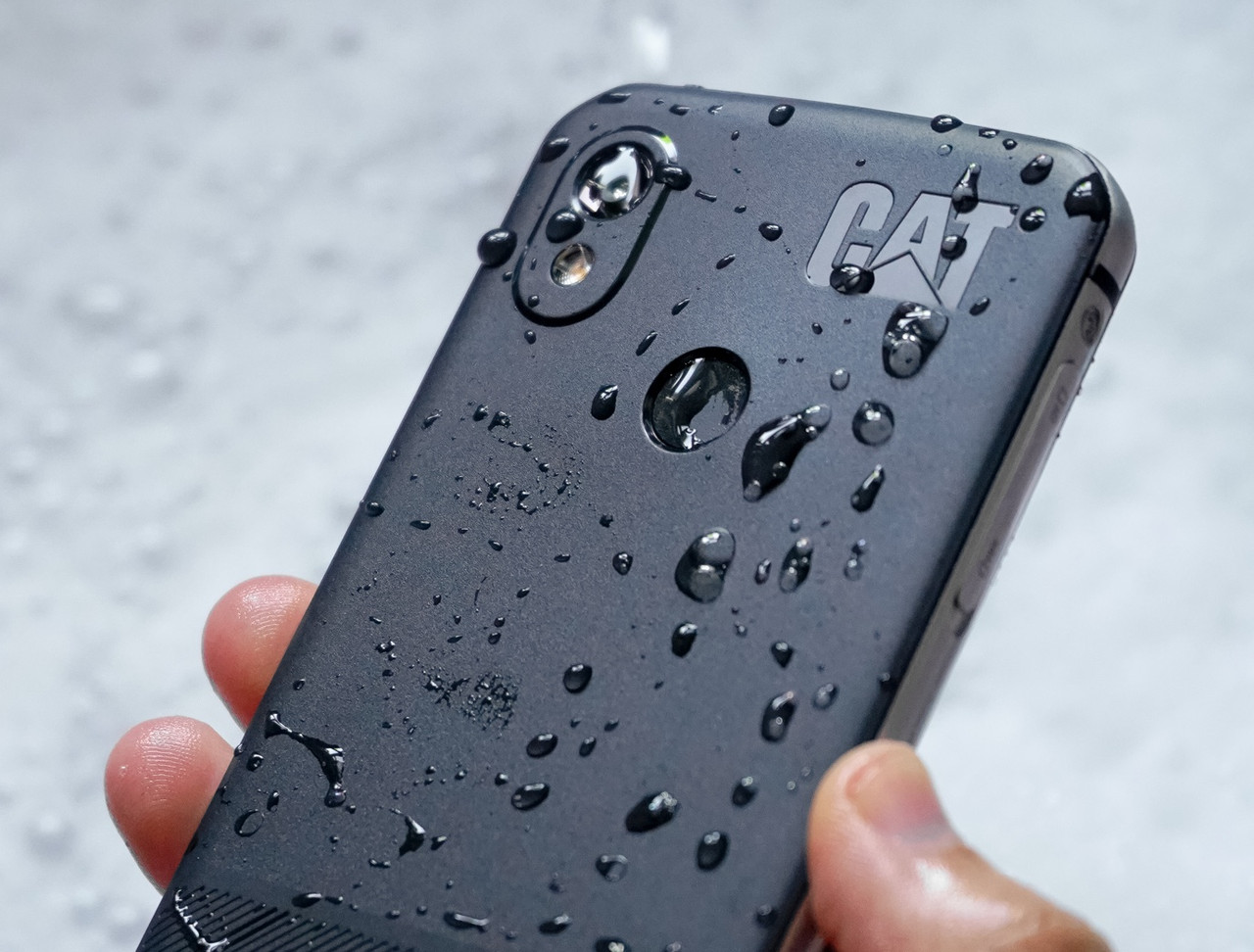 Захищений мобільний смартфон CAT S62 plus 4+128GB з чохлом, фото 1