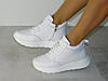 Кросівки утеплені шкіряні демісезон жіночі білі, фото 3