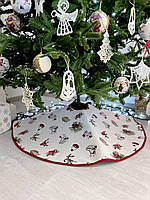 Гобеленова спідничка під ялинку Новорічна 90 см.