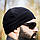 Шапка флісова Helikon-Tex ® Range Beanie Cap ® - Grid Fleece - Black, фото 2