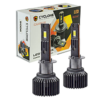 ЛАМПА СВЕТОДИОДНАЯ ДЛЯ ФАР CYCLONE LED H1 6000K 12000LM 60W TYPE 45 2 ШТ КОМПЛЕКТ