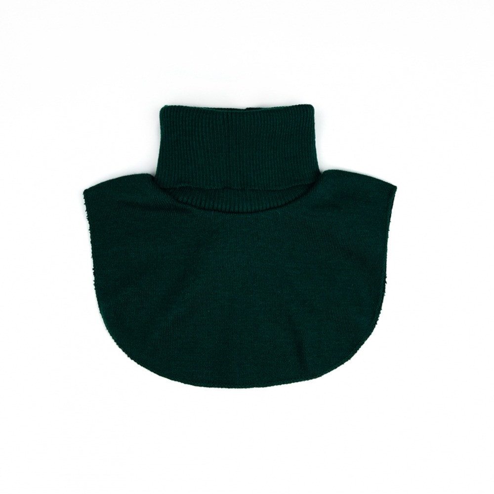 Манишка на шию Luxyart one size для дітей і дорослих темно-зелений (KQ-280)