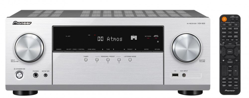 AV-ресивер Pioneer VSX-935 Silver