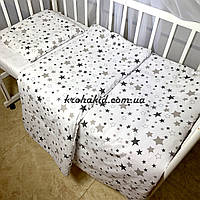 Тепла дитяча ковдра та подушка в ліжечко - дитяча ковдра для новонароджених 110х125 см