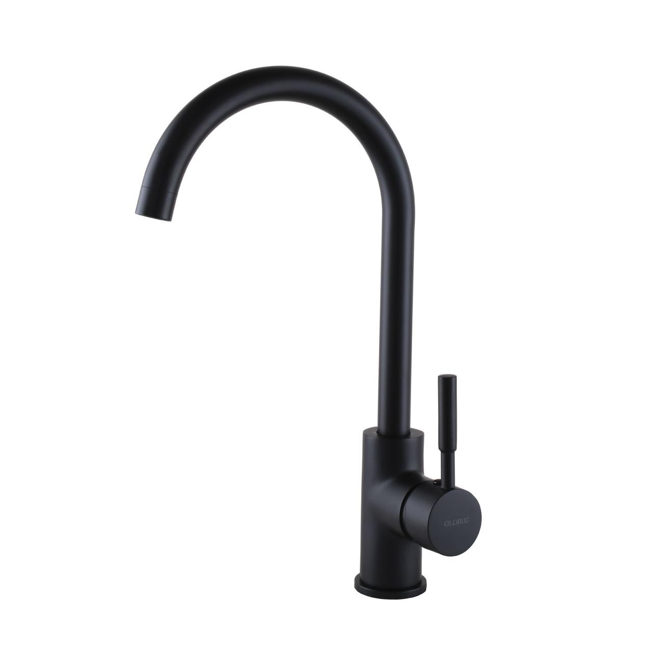Кухонний змішувач Globus Lux LAZER GLLR-0203S-10-BB чорний