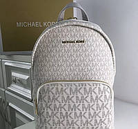 Жіночий шкіряний рюкзак Michael Kors 2021 white Lux