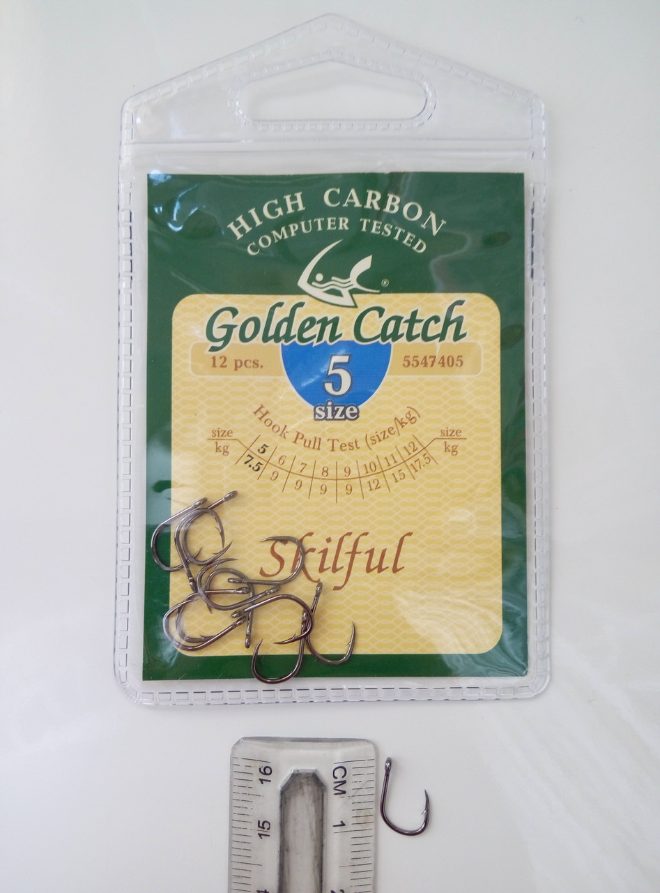 Гачки для риболовлі Golden Catch Skilful No5
