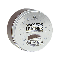 Воск для обуви WAX FOR LEATHER 75 мл №04.2 (коричневый)