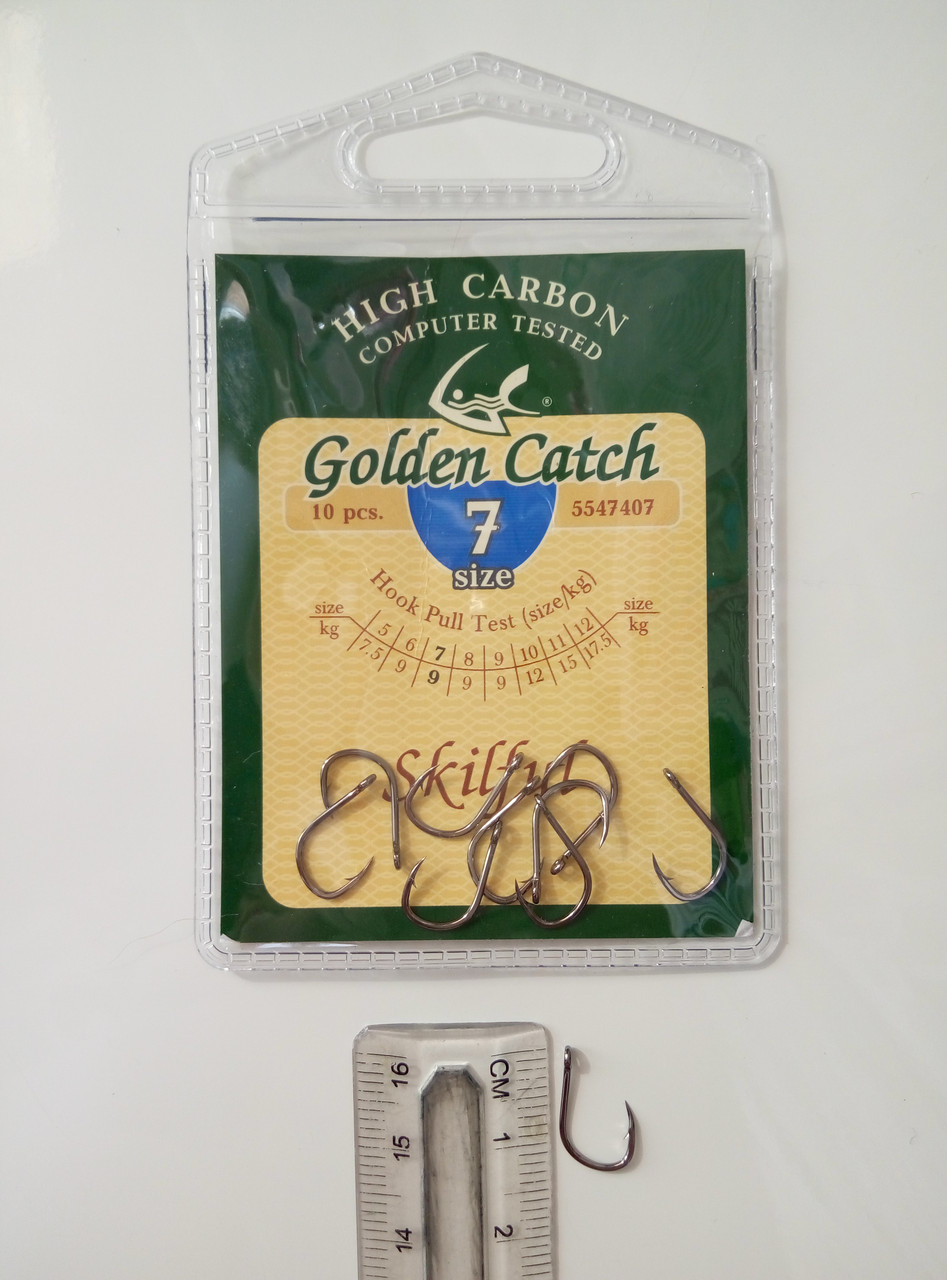 Гачки для риболовлі Golden Catch Skilful No7