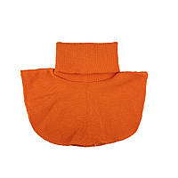 Манишка на шию Luxyart one size для дітей і дорослих помаранчевий (KQ-297)