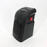 Портативний обігрівач Rovus Handy Heater Black 400 Вт, обігрівач дуйчик, побутовий тепловентилятор