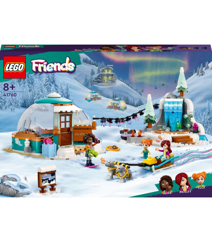 Конструктор Лего Святкові пригоди в голку LEGO Friends Igloo Holiday Adventure 41760