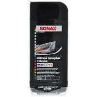 Черный восковой полироль с карандашом Sonax Polish&Wax Color NanoPro (500мл)