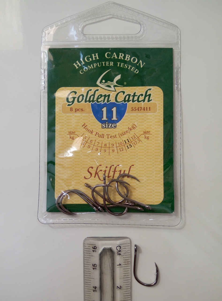 Гачки для риболовлі Golden Catch Skilful No11