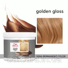 Тонуюча кремова маска Wella COLOR FRESH Golden Gloss Золото 500