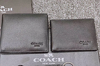 Мужское портмоне и вкладыш для документов Coach (198) подарочный набор