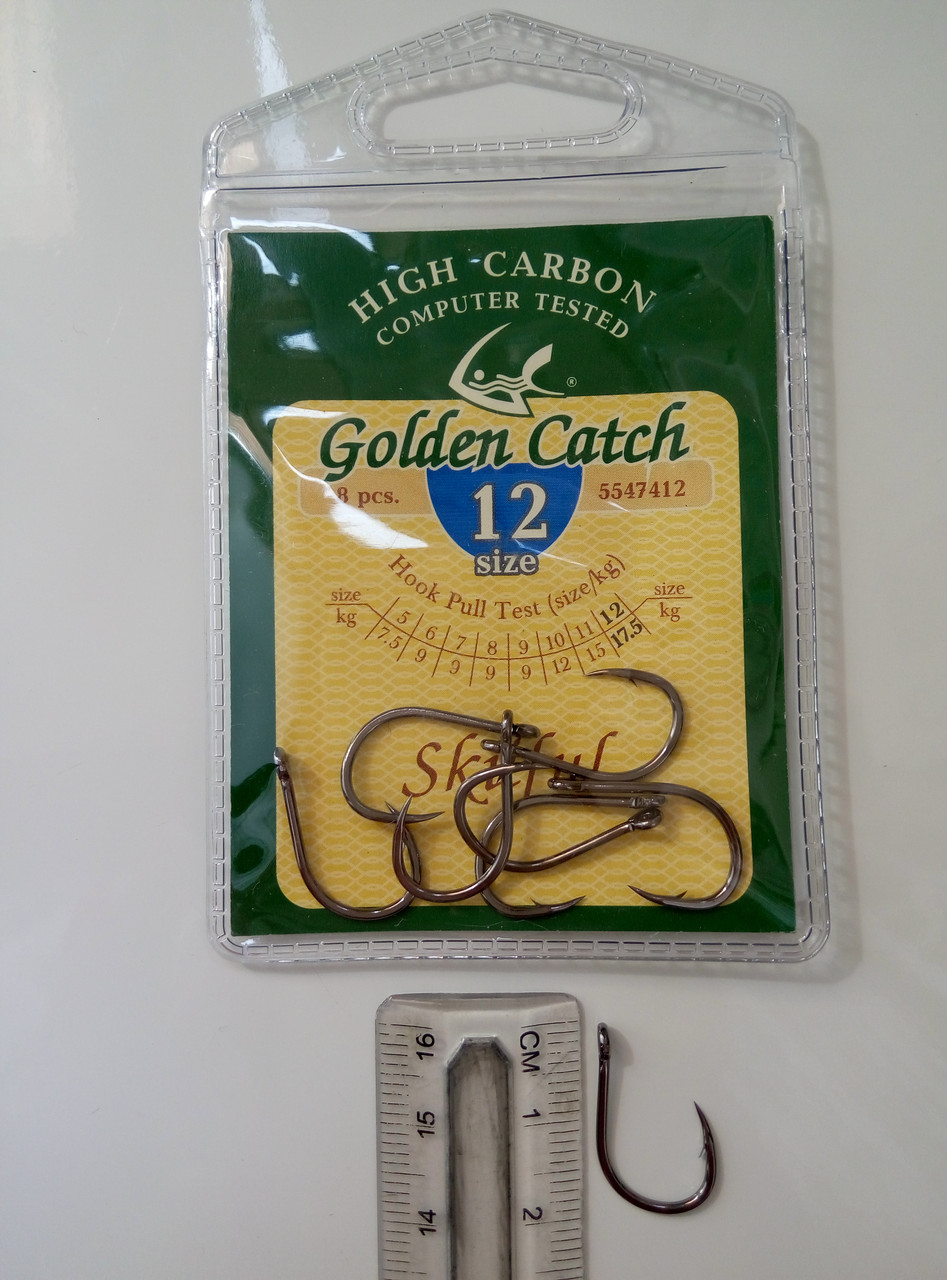 Гачки для риболовлі Golden Catch Skilful No12