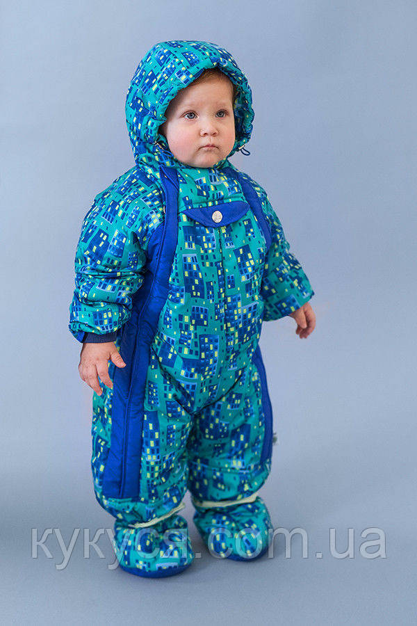 Комбинезон трансформер Комбинезон трансформер синего цвета