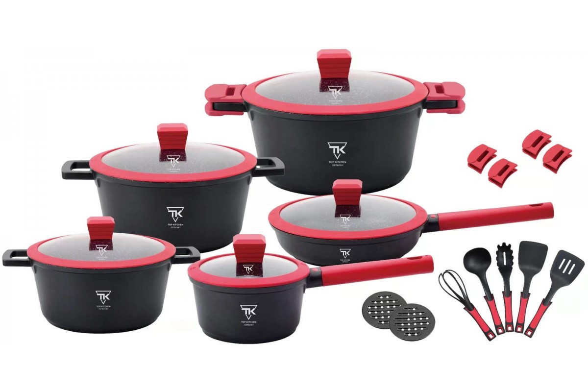Набор кастрюль Top Kitchen TK00019 (2) top (ID#1981428830), цена: 6000 ...
