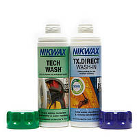 Купить концентрат для стирки одежды NIKWAX TWIN PACK TECH WASH 300ML + TX DIRECT 300ML