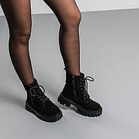 Черевики жіночі Fashion Pip 3807 39 розмір 25 см Чорний l