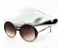 Жіночі модні сонцезахисні окуляри (4044) light brown