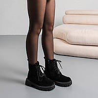 Черевики жіночі зимові Fashion Gina 3856 41 розмір 26 см Чорний l