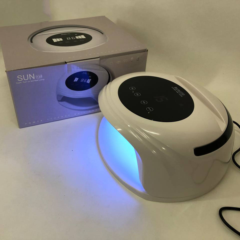 Лампа для нігтів LED+UV Lamp SUN Y30, Лампа потужна для сушіння гель-лаку, Світлодіодне світло для нігтів, фото 1