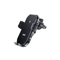 Автомобільний тримач для телефону з бездротовою зарядкою Remax Tinsm RM-C61-black l