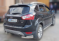 Ford Kuga 08-12 защитная дуга защита заднего бампера на для Форд Куга Ford Kuga 08-12 d60х1,6мм 3