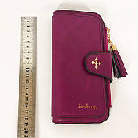 Клатч портмоне кошелек Baellerry N2341, маленький Женский кошелек, компактный кошелек. LD-193 Цвет: фиолетовый