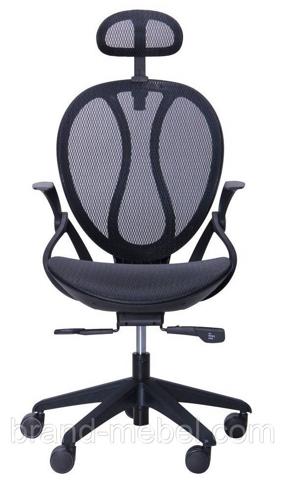 Кресло Lotus HR черный (сетка черная) - фото 2 - id-p348742410