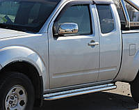 Nissan Navara 05-14 боковые пороги подножки площадки на для Ниссан Навара Nissan Navara 05-14 d60х1,6мм 3