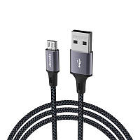 Кабель USB Proda MicroUSB Fast Speed Data PD-B52m-Black 1 м черный h