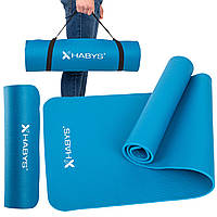 Тренажерний килимок NBR, 180,5x60,5x1 см - синій