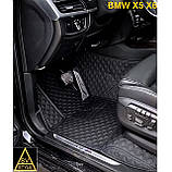 Оригінальні килимки BMW X5 Е70 з екошкіри 3D (2006-2013) Килимки БМВ Х5 Е70, фото 2