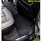 Килимки на БМВ Х5 Е70 Шкіряні 3D (2006-2013) Килимки БМВ Х5 Е70, фото 8