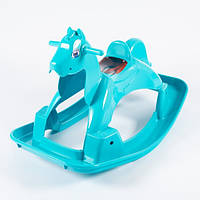 Конячка-гойдалка Doloni Toys 05550-7 блакитна l