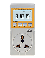 Вимірювач параметрів споживання електроенергії Benetech GM88 (до 10 А) з таймером і годинником