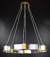 Люстра подвесная LED 26903 Золото 35-150х60х60 см. l