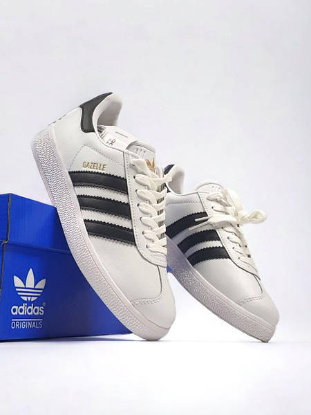 Adidas Gazelle White Black 13447