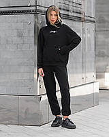 Жіночий спортивний костюм Staff st black oversize