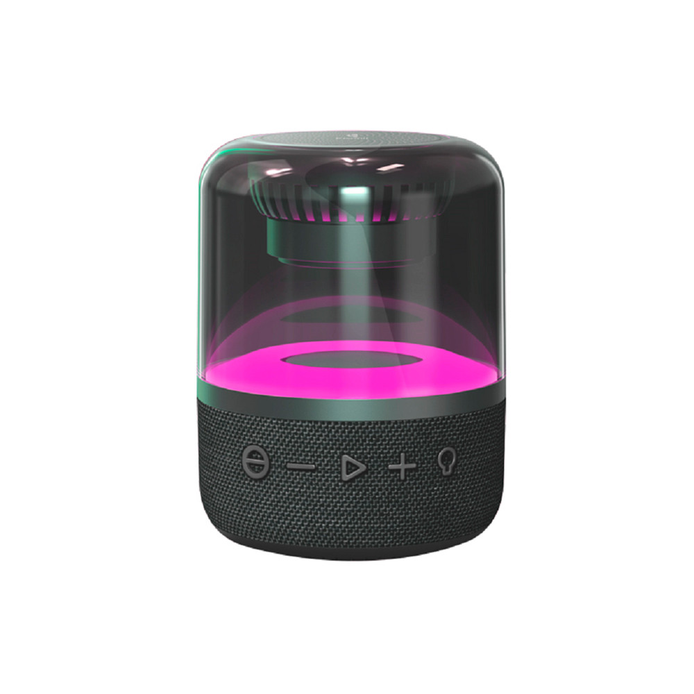 Колонка Kisonli LP-3S PLUS Bluetooth 5.0, 1х8W, 1200mAh, USB/TF/BT/AUX, DC: 5V/1A, Black, BOX, Q60