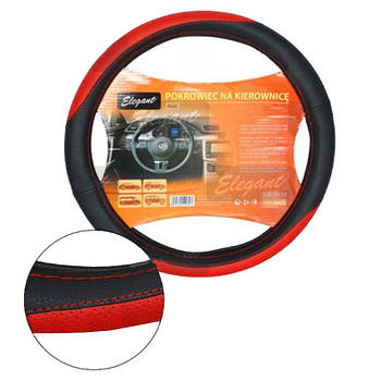 Чохол керма S 35-37 см Екошкіра Чорно-червоний (EL105 565/0)