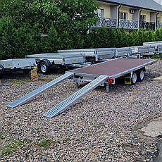 Причіп автовоз Humbaur Universal 3500 Holz, фото 4
