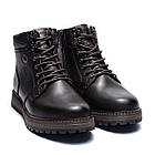 Чоловічі шкіряні зимові черевики Kristan Brown, фото 3