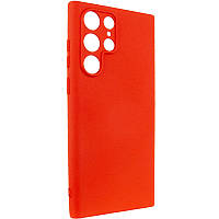 Чехол Silicone Cover Lakshmi Full Camera (A) для Samsung Galaxy S22 Ultra Красный / Red