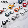 Чохол-брелок для Apple AirTag Hoco protective leather keychain shell (short style), фото 11
